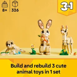 LEGO ® Creator 3in1 Cute Bunny 31162 Clearance