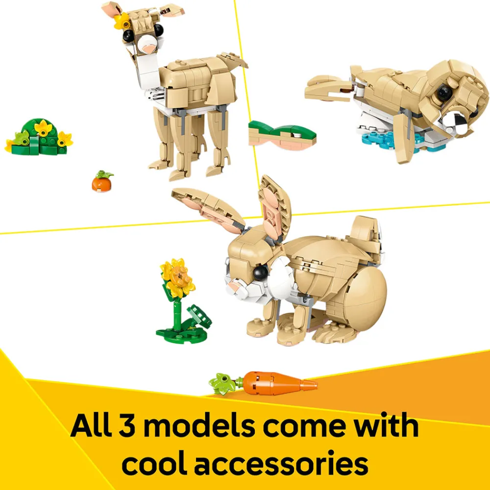 LEGO ® Creator 3in1 Cute Bunny 31162 Clearance