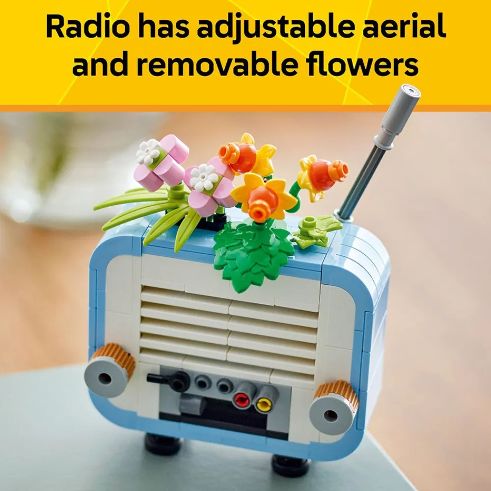 LEGO ® Creator Record Player with Flowers 31172 New