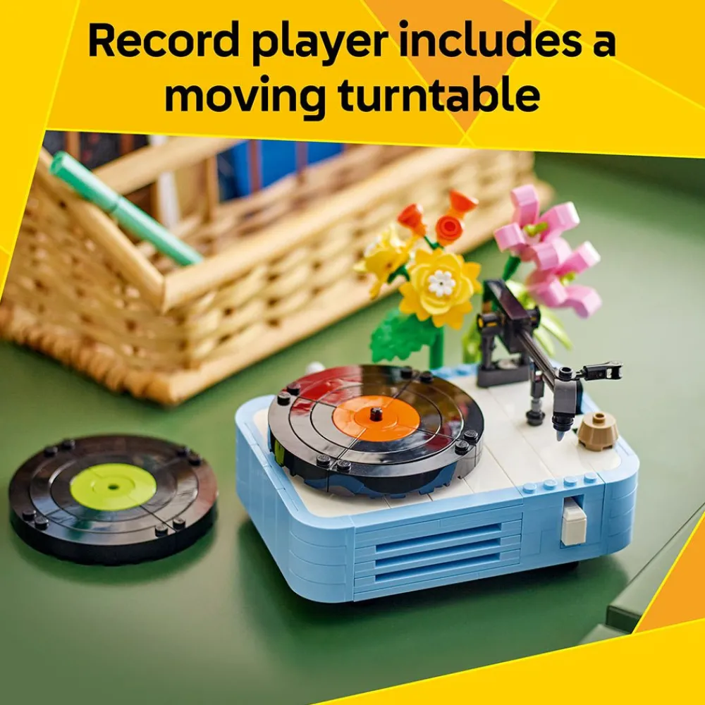 LEGO ® Creator Record Player with Flowers 31172 New