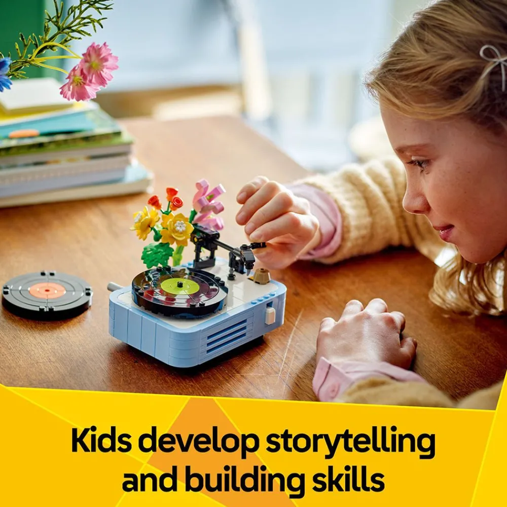LEGO ® Creator Record Player with Flowers 31172 New