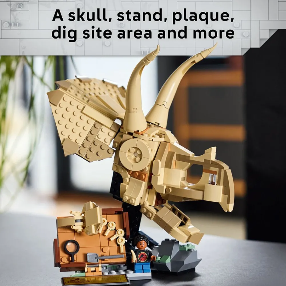 LEGO ® Dinosaur Fossils: Triceratops Skull 76969 New