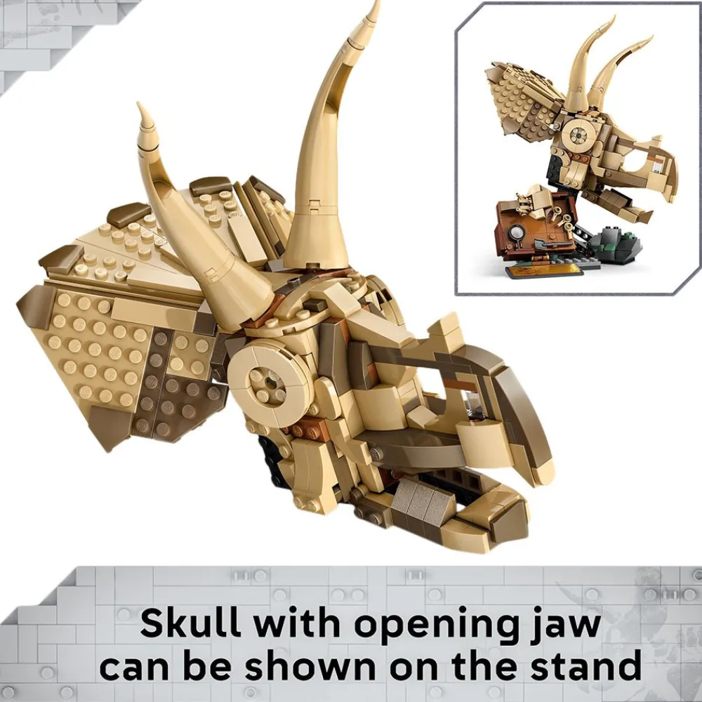 LEGO ® Dinosaur Fossils: Triceratops Skull 76969 New