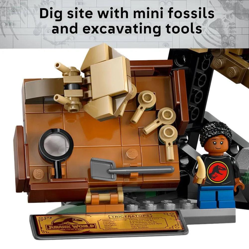 LEGO ® Dinosaur Fossils: Triceratops Skull 76969 New