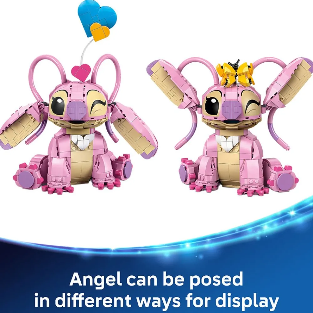 LEGO ® Disney Angel Lilo & Stitch Building Toy for Girls, Boys and Kids 43257 Best