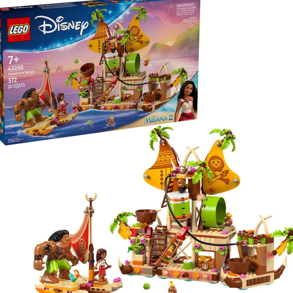 LEGO ® Disney Moana 2 Kakamora Barge 43258 Clearance