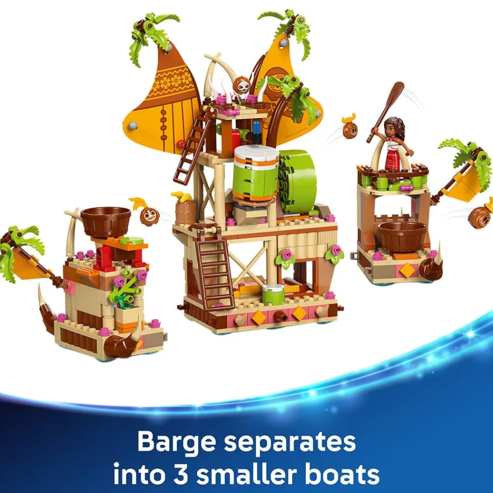 LEGO ® Disney Moana 2 Kakamora Barge 43258 Clearance