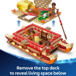 LEGO ® Disney™ Moana’s Adventure Canoe 43270 New