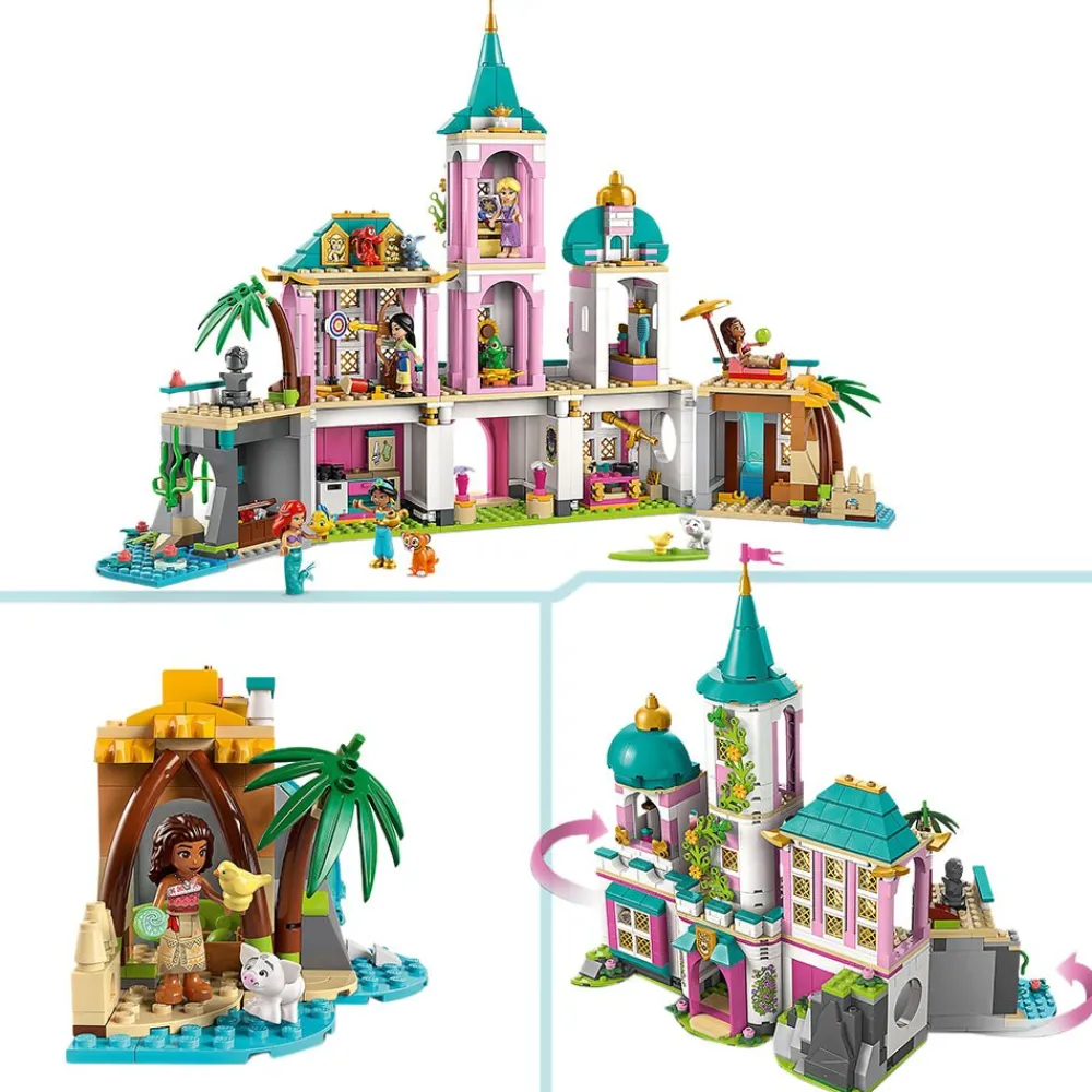 LEGO ® Disney Princess Castle & Royal Pets Toy Building Playset 43267 Hot