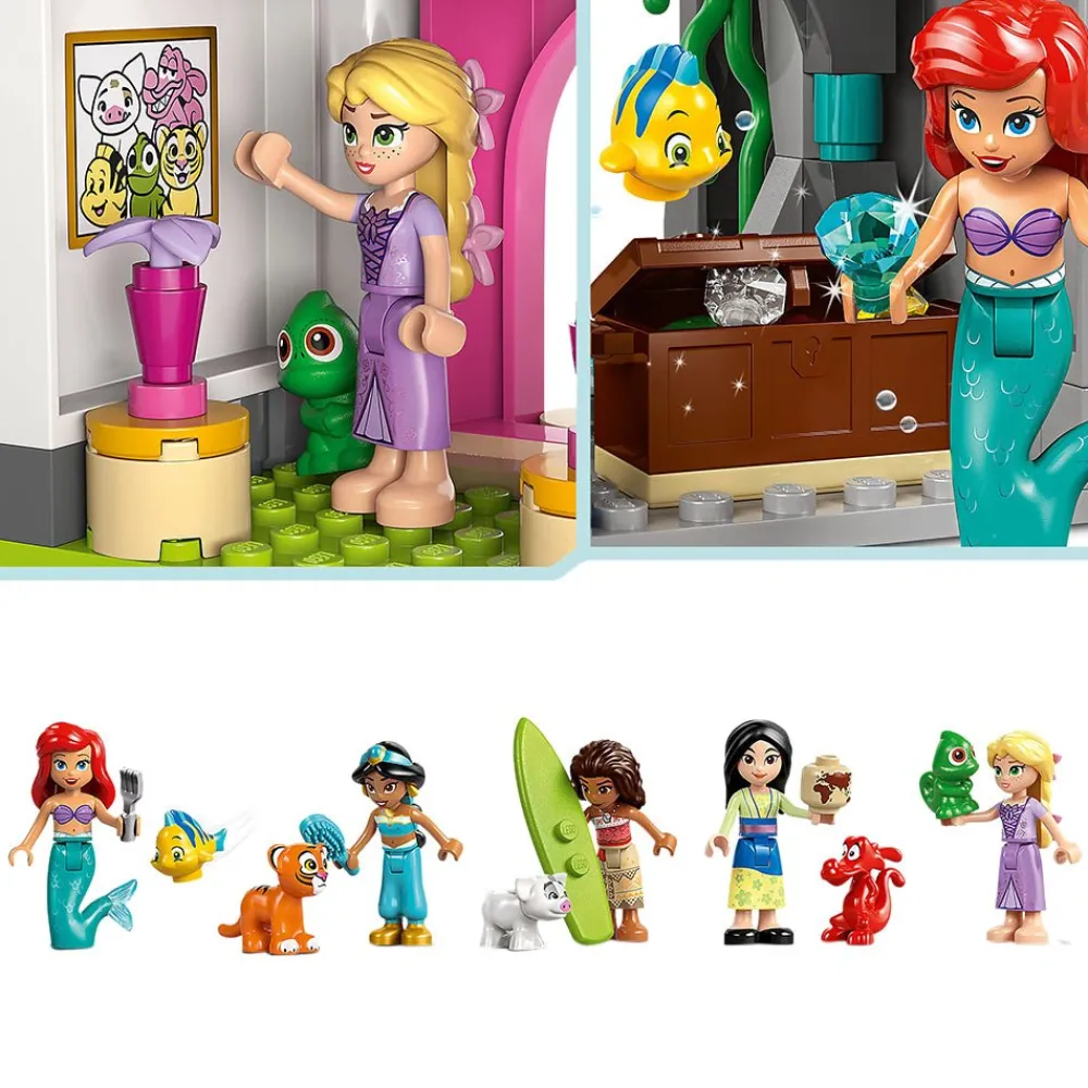 LEGO ® Disney Princess Castle & Royal Pets Toy Building Playset 43267 Hot