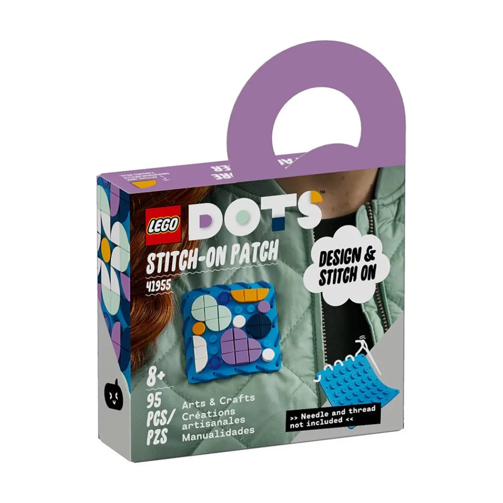Lego Canada Inc. LEGO® DOTS Stitch-on Patch 41955 DIY Craft Decoration Kit (95 Pieces) Outlet