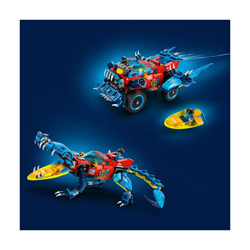 LEGO DREAMZzz Crocodile Car 71458 Building Toy Set for Kids (494 Pieces) Clearance