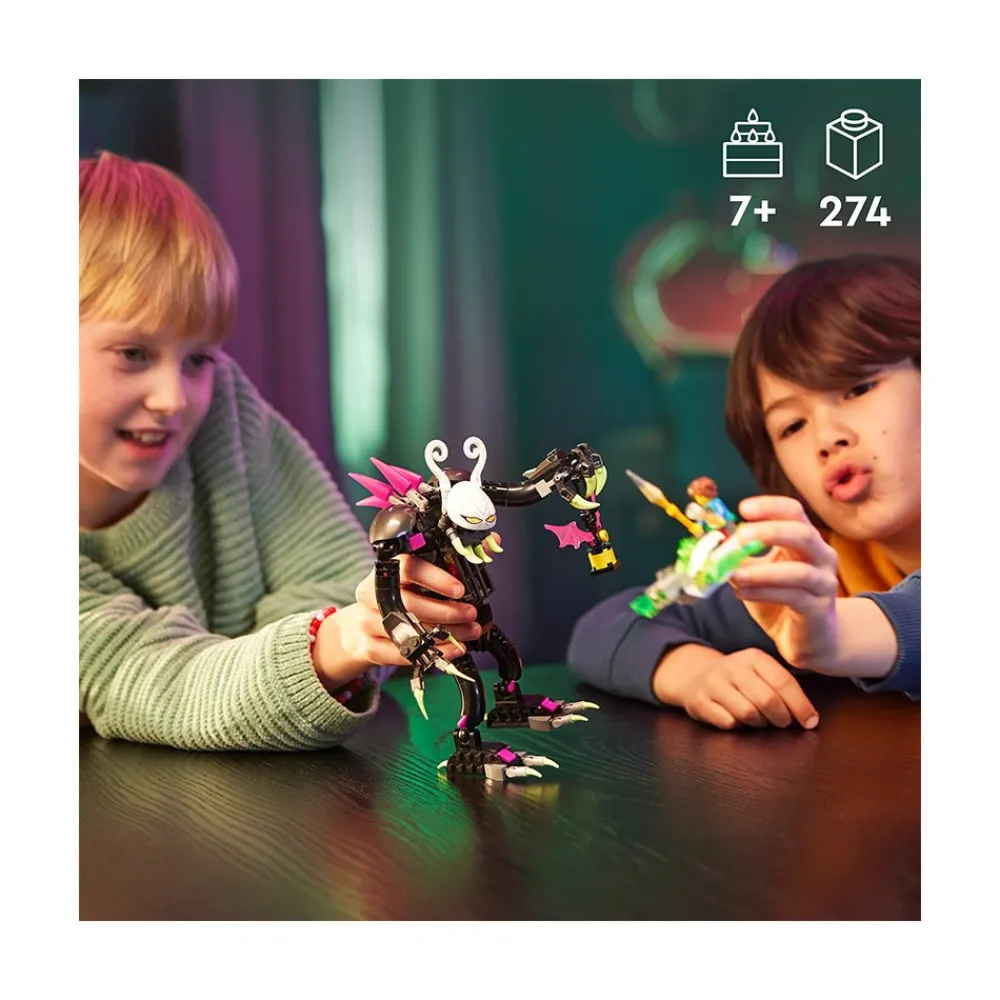 LEGO ® DREAMZzz™ Grimkeeper the Cage Monster 71455 Building Toy Set (274 Pieces) Hot