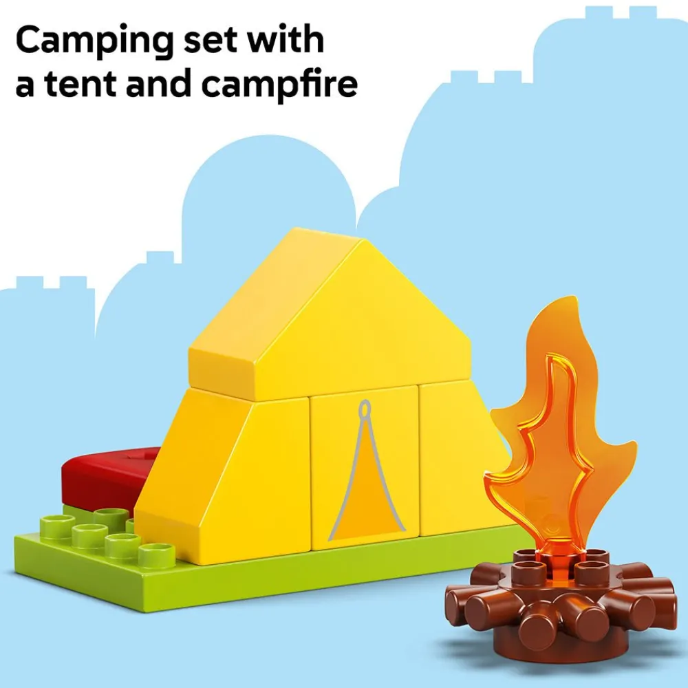 LEGO ® DUPLO® Peppa Pig Camping Trip 10452 New