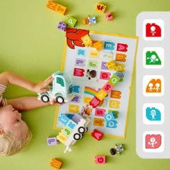 Lego Canada Inc. LEGO DUPLO Town Alphabet Truck Toy, Toddler Educat Fashion