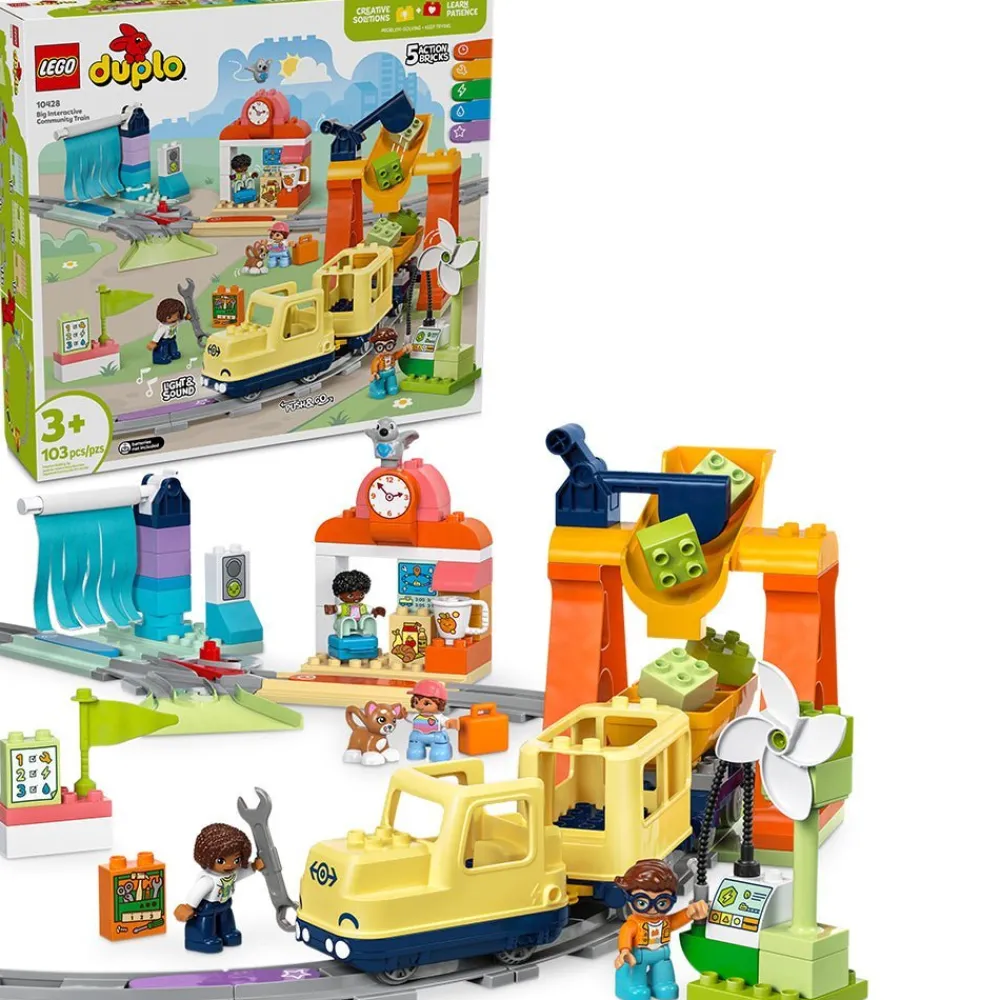 LEGO ® DUPLO® Town Big Interactive Community Train 10428 Fashion