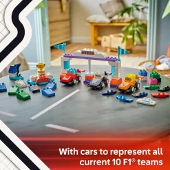 LEGO ® DUPLO® Town F1® Team Race Cars & Drivers 10445 Hot