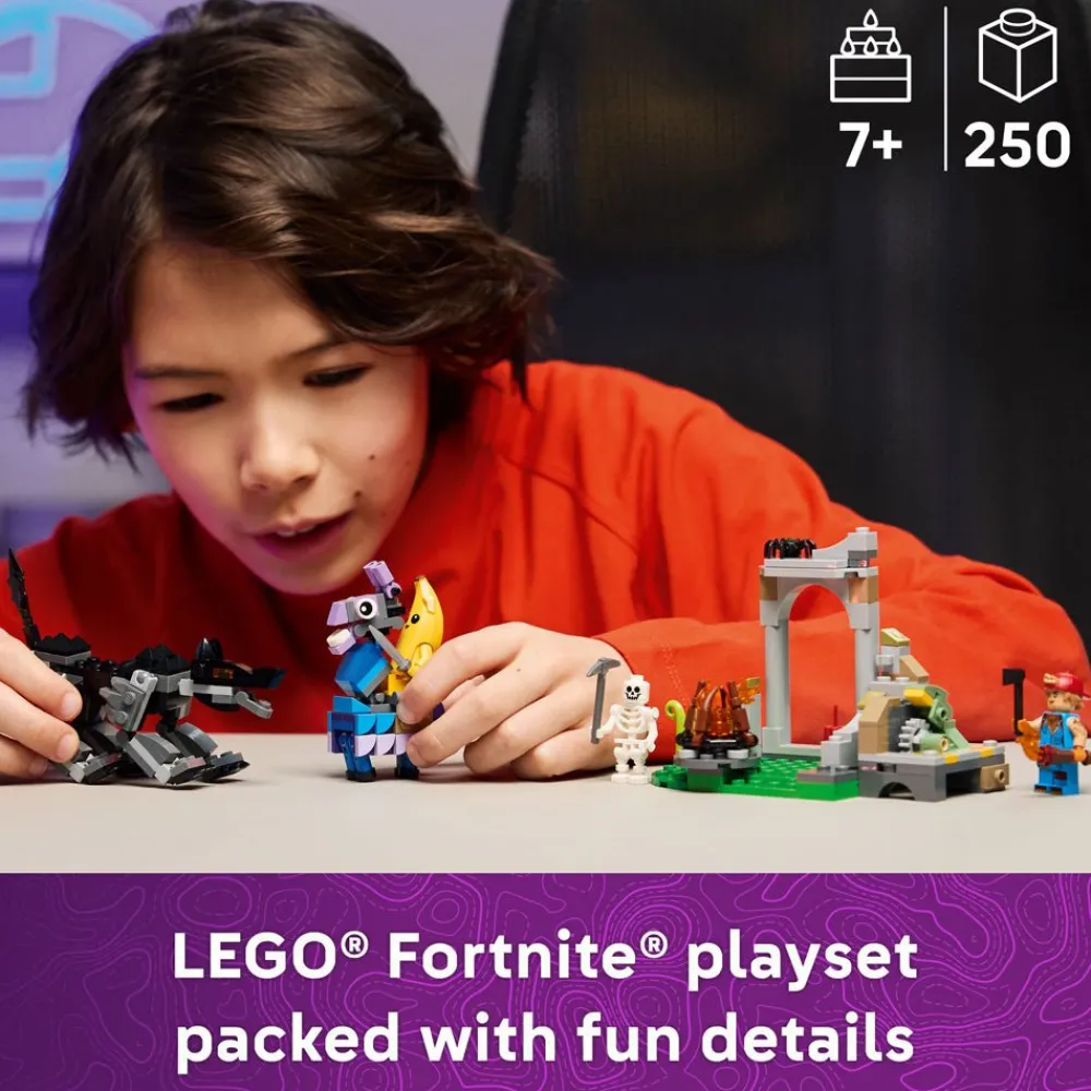 LEGO ® Fortnite® Peely & Sparkplug’s Camp 77075 Sale