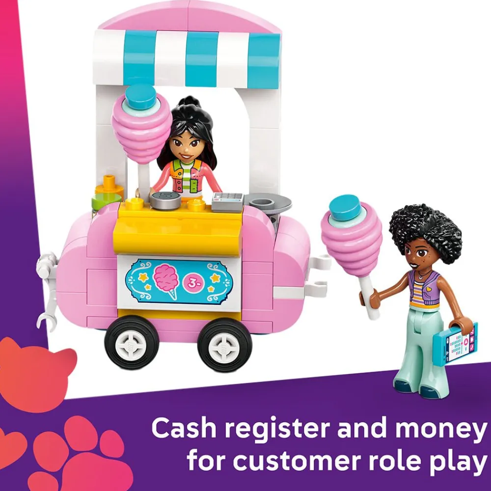 LEGO ® Friends Cotton Candy Stand and Scooter 42643 New