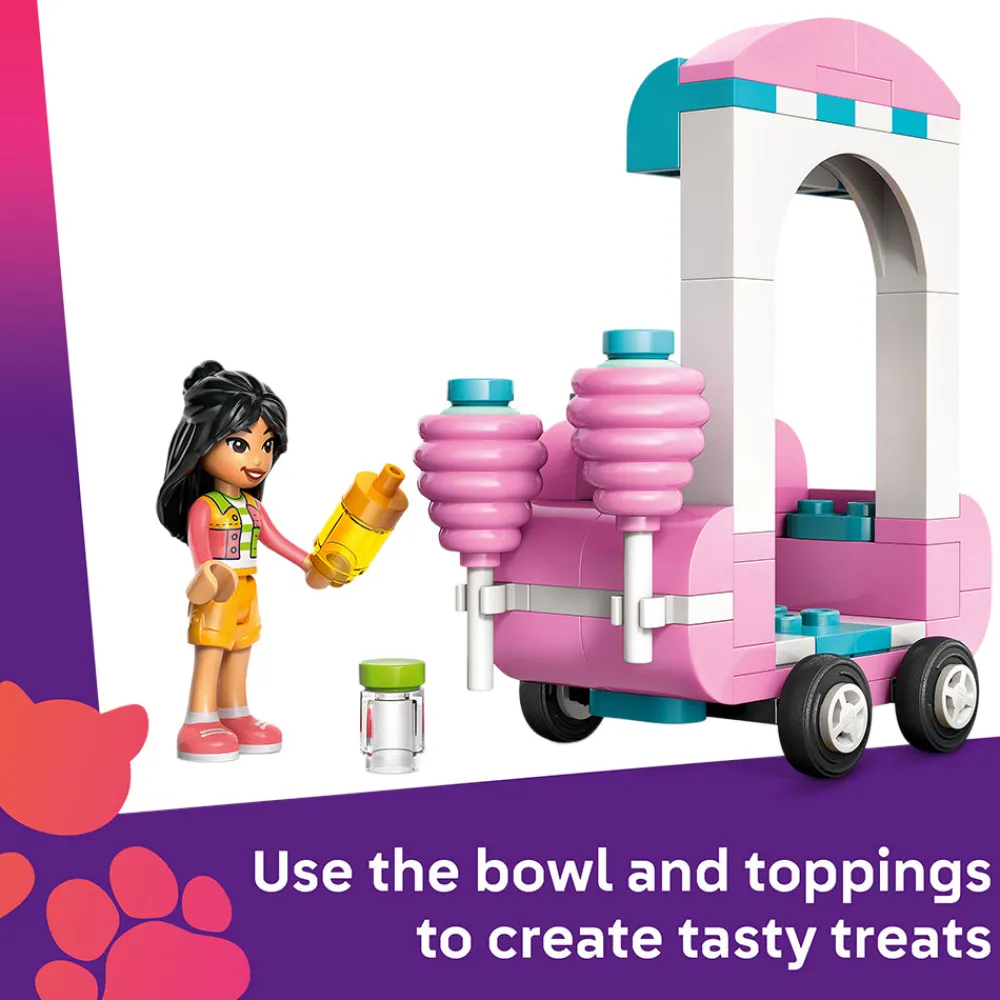 LEGO ® Friends Cotton Candy Stand and Scooter 42643 New