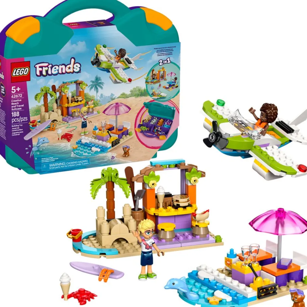 LEGO ® Friends Creative Beach and Travel Suitcase 42672 Clearance
