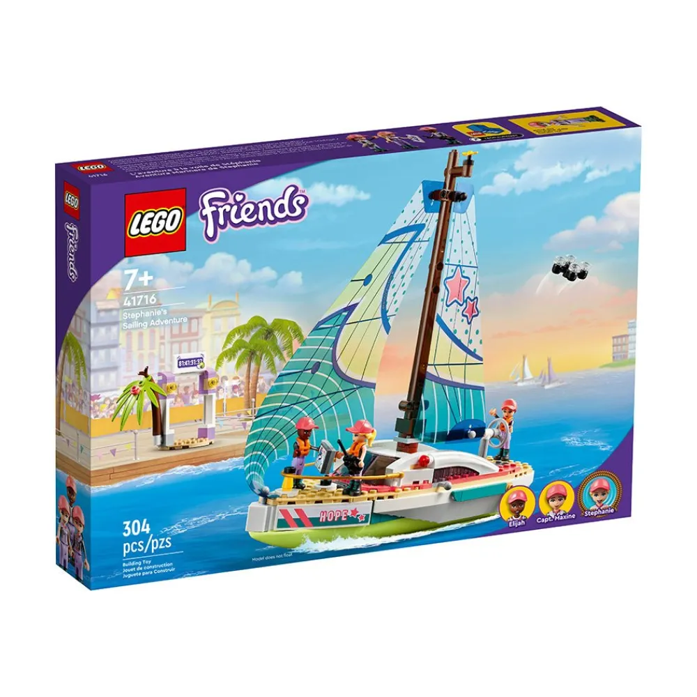 LEGO ® Friends Stephanie’s Sailing Adventure 41716 Building Kit (309 Pieces) Discount