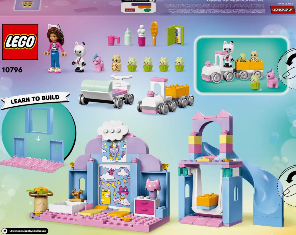LEGO ® Gabby’s Dollhouse Gabby’s Kitty Care Ear Toy 10796 Hot