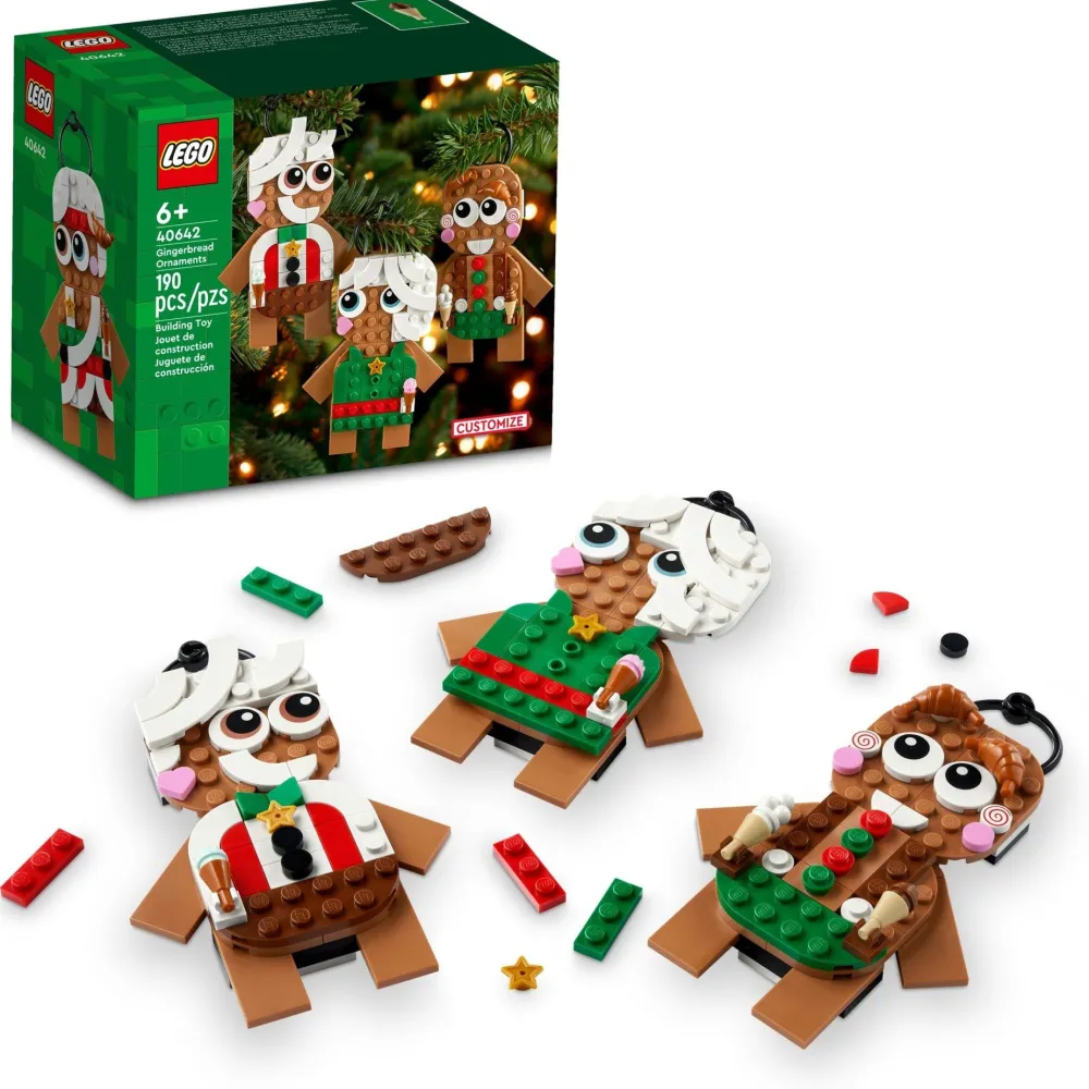 LEGO ® Gingerbread Ornaments Christmas Decor 40642 Sale