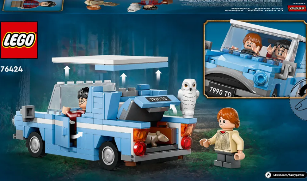 Lego Canada Inc. LEGO® Harry Potter™ Flying Ford Anglia™ Car Toy 76424 Sale