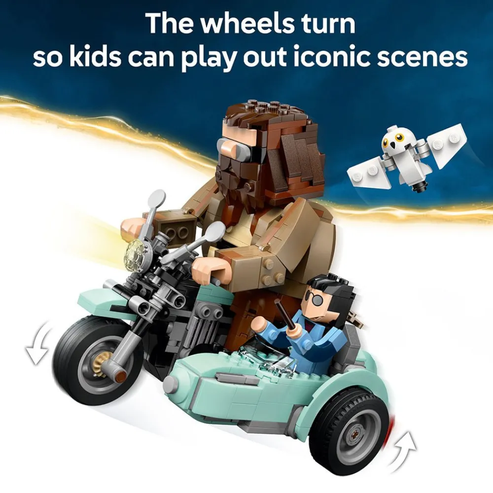 LEGO ® Harry Potter™ Hagrid™ & Harry’s Motorcycle 76443 Fashion
