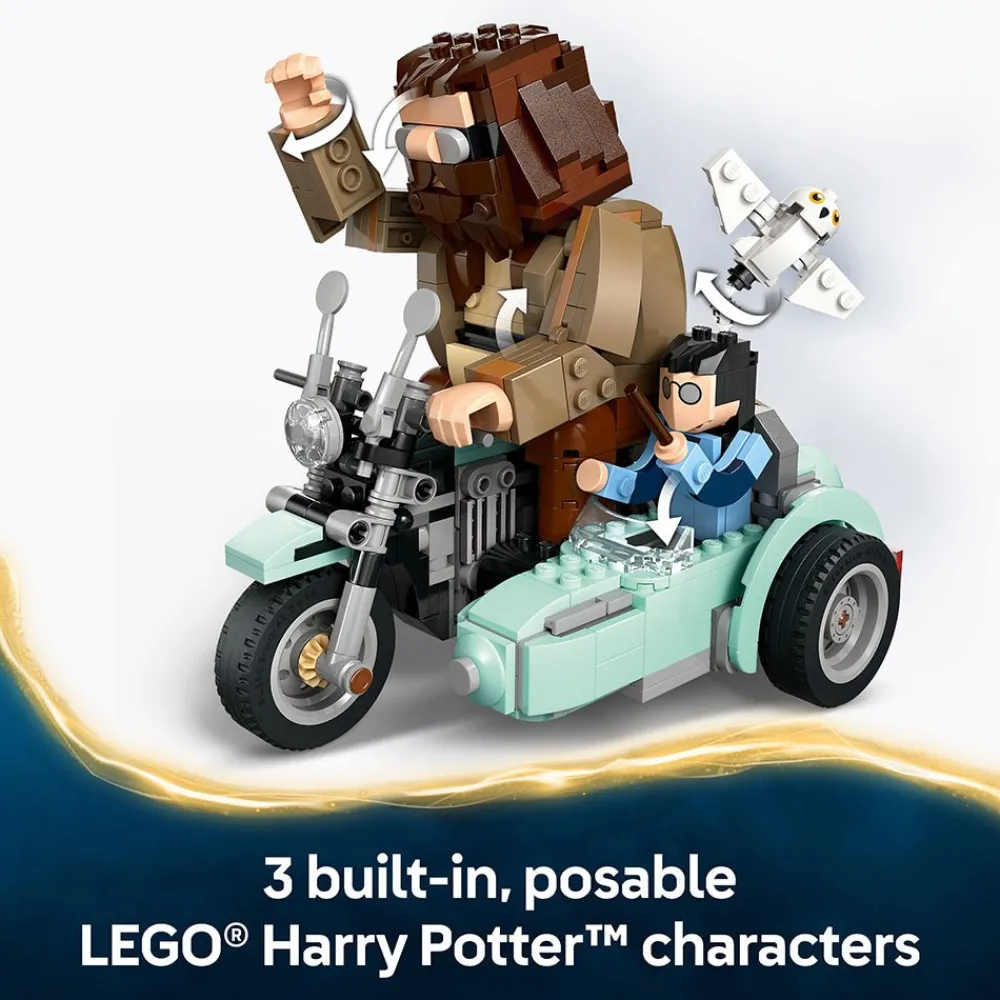 LEGO ® Harry Potter™ Hagrid™ & Harry’s Motorcycle 76443 Fashion