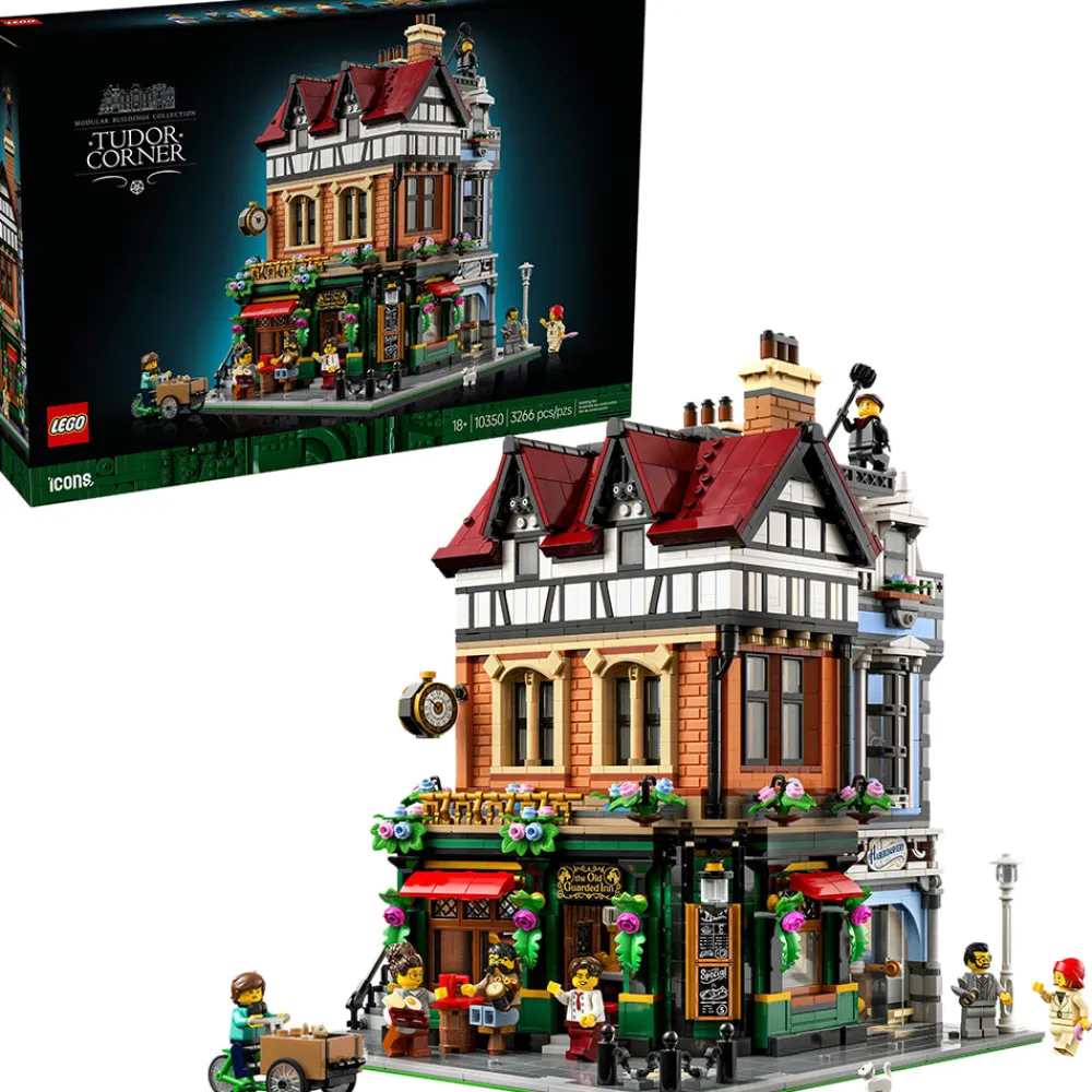 LEGO ® Icons Tudor Corner Model Building Kit for Adults 10350 Discount