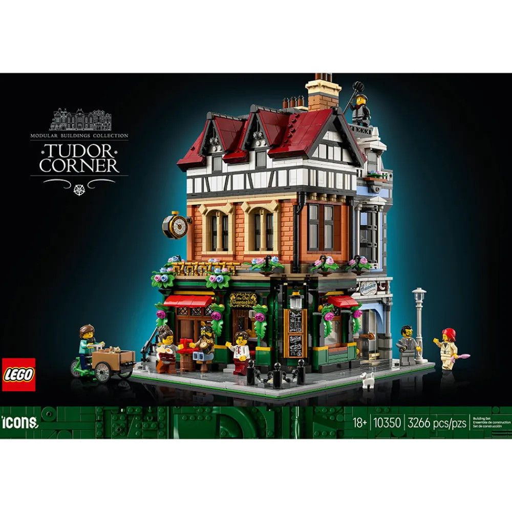 LEGO ® Icons Tudor Corner Model Building Kit for Adults 10350 Discount
