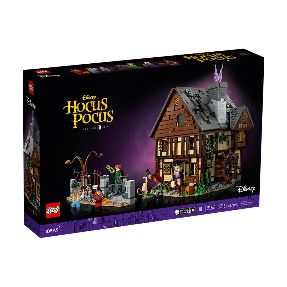 Lego Canada Inc. LEGO® Ideas Disney Hocus Pocus: The Sanderson Sisters' Cottage 21341 (2,316 Pieces) Online