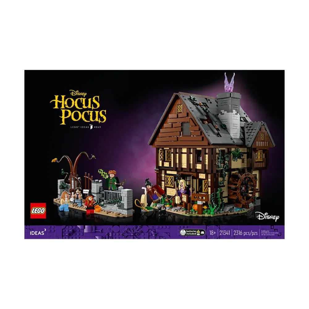Lego Canada Inc. LEGO® Ideas Disney Hocus Pocus: The Sanderson Sisters' Cottage 21341 (2,316 Pieces) Online