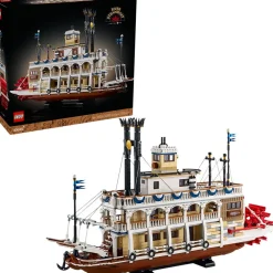 Lego Canada Inc. LEGO® Ideas River Steamboat, Nautical Decor for the Home 21356 New