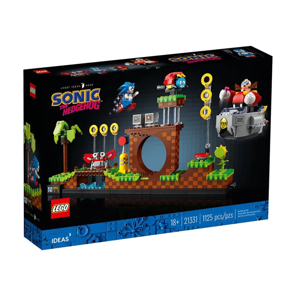 LEGO ® Ideas Sonic the Hedgehog™ – Green Hill Zone 21331 Building Kit (1,125 Pieces) Clearance