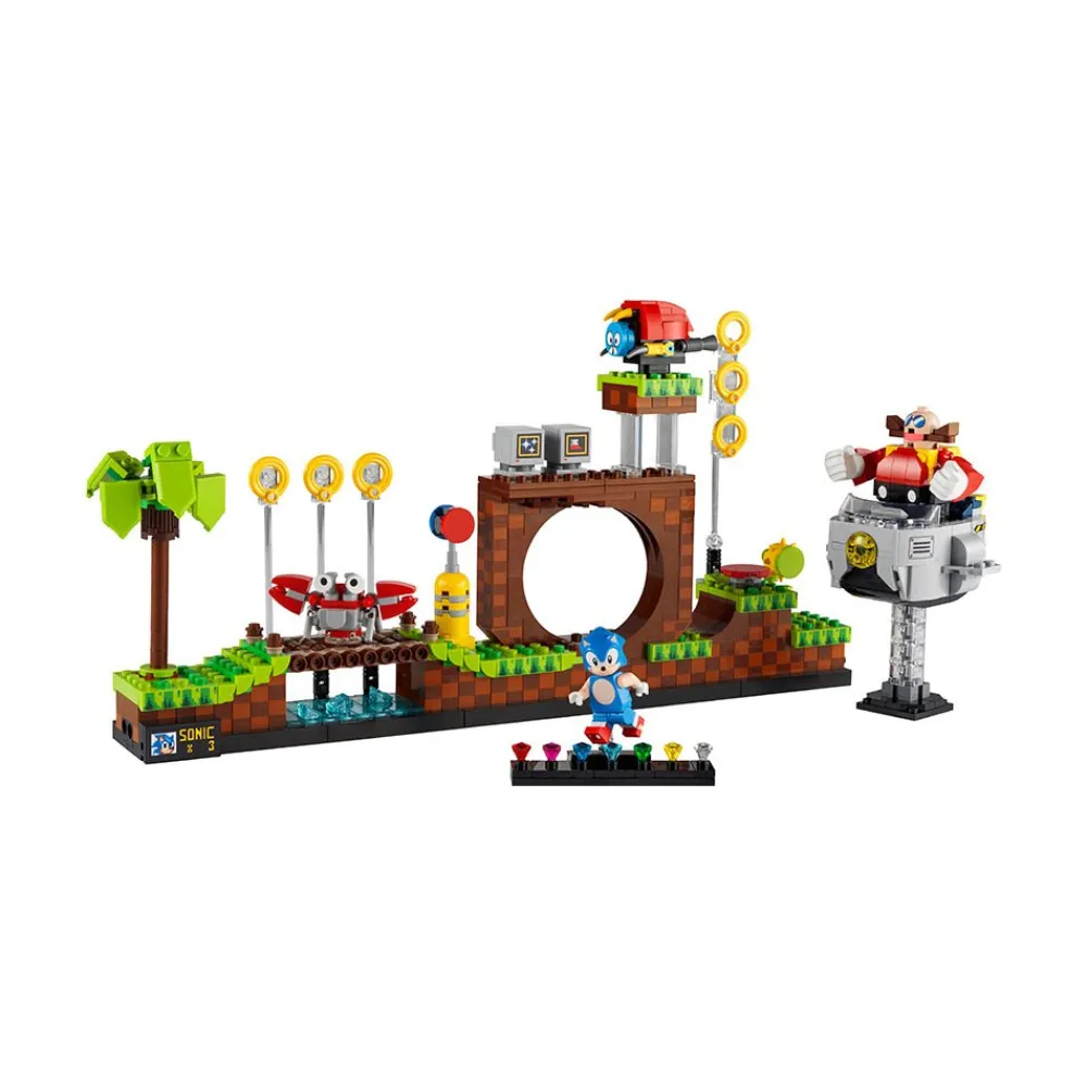 LEGO ® Ideas Sonic the Hedgehog™ – Green Hill Zone 21331 Building Kit (1,125 Pieces) Clearance