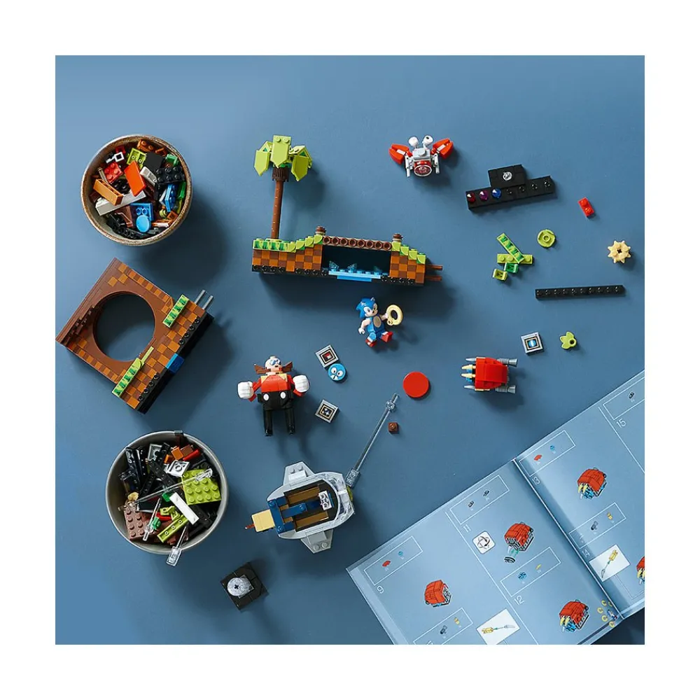 LEGO ® Ideas Sonic the Hedgehog™ – Green Hill Zone 21331 Building Kit (1,125 Pieces) Clearance