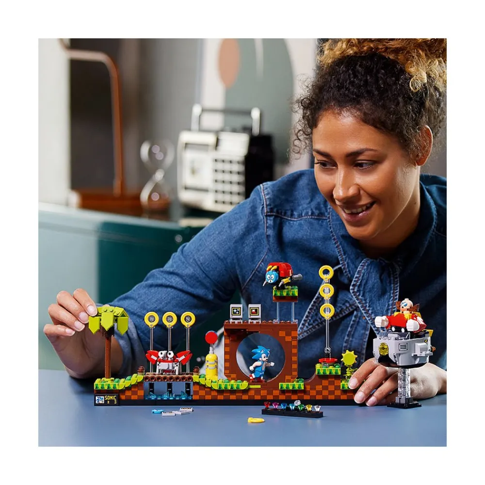 LEGO ® Ideas Sonic the Hedgehog™ – Green Hill Zone 21331 Building Kit (1,125 Pieces) Clearance
