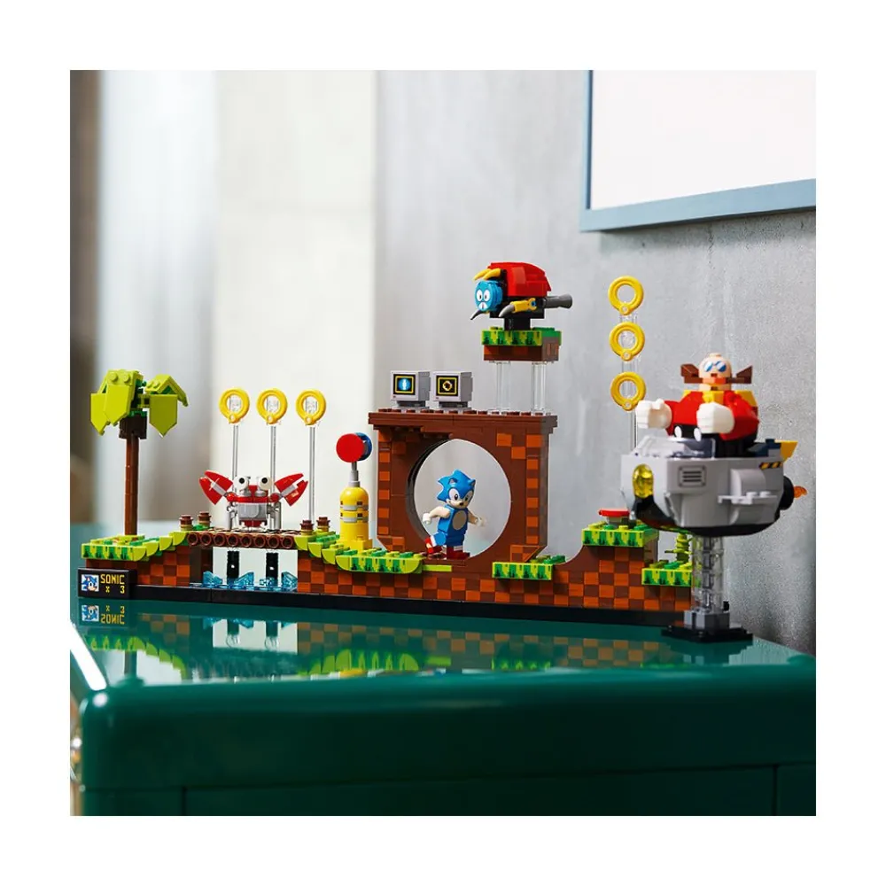 LEGO ® Ideas Sonic the Hedgehog™ – Green Hill Zone 21331 Building Kit (1,125 Pieces) Clearance