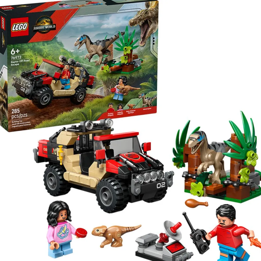 LEGO ® Jurassic World Raptor Off-Road Escape 76972 New