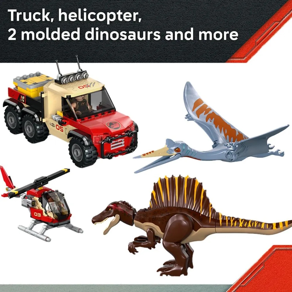LEGO ® Jurassic World Spinosaurus & Quetzalcoatlus Air Mission 76976 Discount