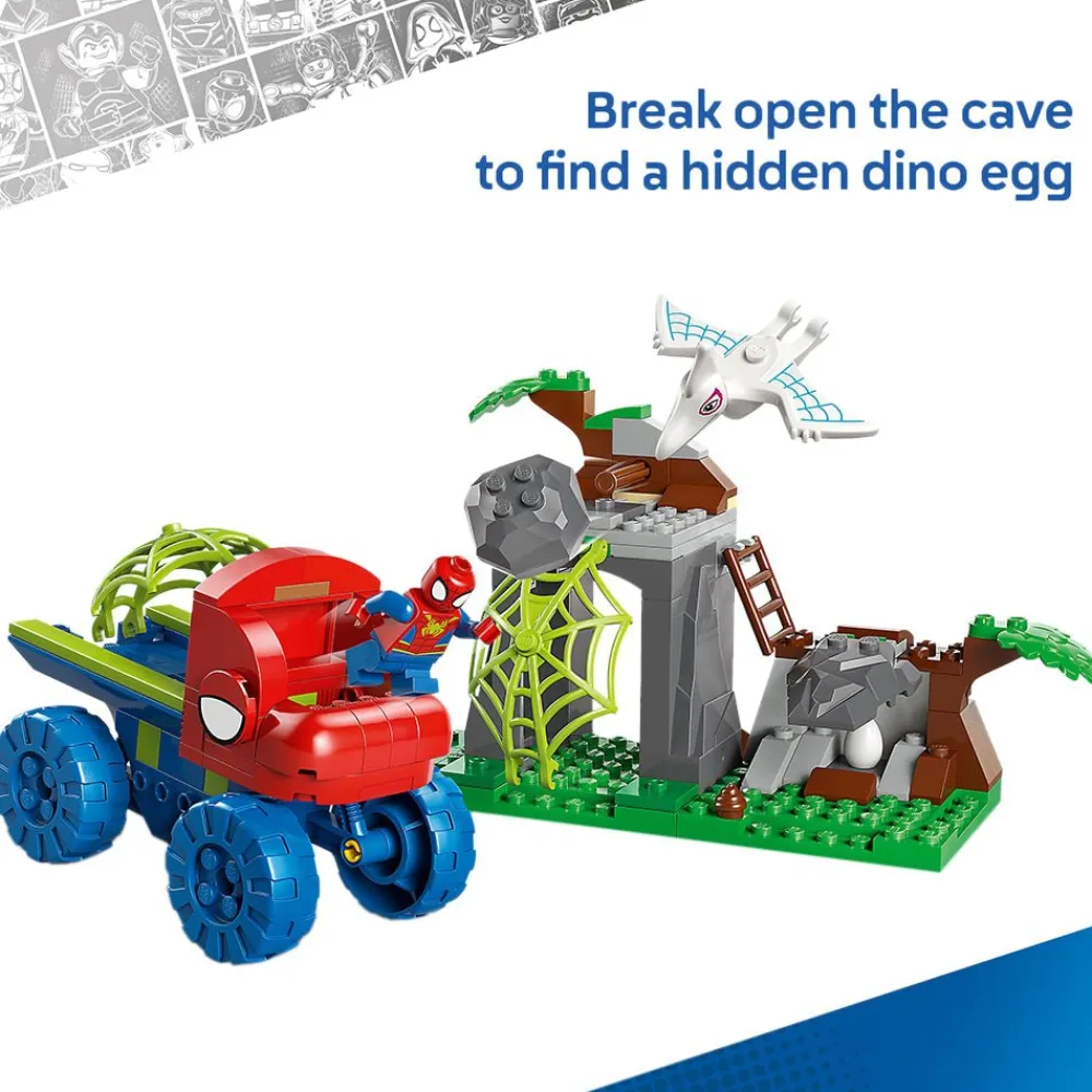 LEGO ® Marvel Spidey And His Amazing Friends Team Spidey Dino Crawler Rescue 11199 Discount