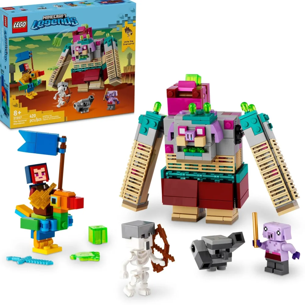 LEGO ® Minecraft Legends® The Devourer Showdown 21257 Hot