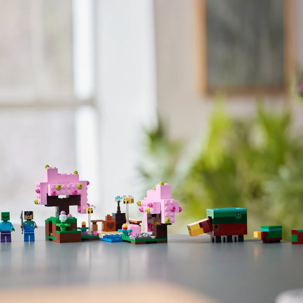 Lego Canada Inc. LEGO® Minecraft® The Cherry Blossom Garden Toy 21260 Sale