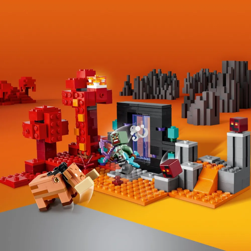 Lego Canada Inc. LEGO® Minecraft® The Nether Portal Ambush 21255 Best