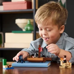 Lego Canada Inc. LEGO® Minecraft® The Pirate Ship Voyage Boat Playset 21259 Online