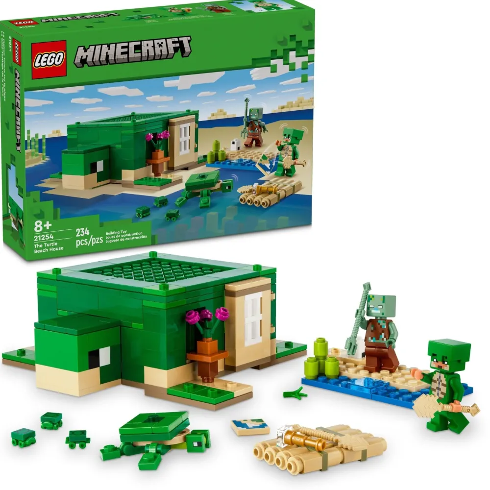 Lego Canada Inc. LEGO® Minecraft® The Turtle Beach House Model 21254 Fashion