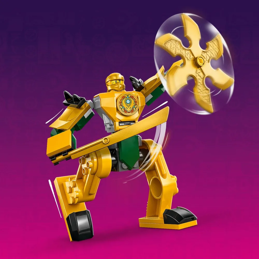 Lego Canada Inc. LEGO® NINJAGO® Arin’s Battle Mech Ninja Toy Set 71804 Best